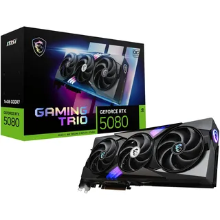 MSI GeForce RTX 5080 GAMING TRIO OC 16 GB GDDR7