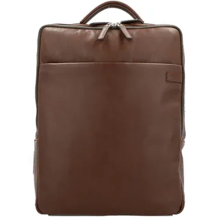Picard Relaxed Leather Backpack Dunkelbraun