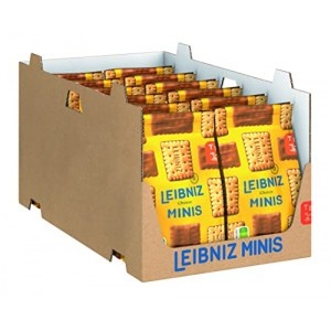 12x LEIBNIZ "Minis Choco" mit Vollmilchschokolade 125g um 12,15 € statt 22,68 €