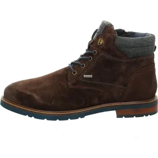 SIOUX Schnürstiefeletten Herren Braun 43