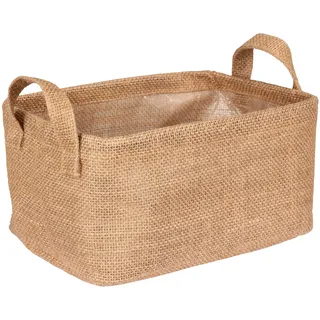 Wenko Aufbewahrungskorb Juna M 24 x 17 x 17 cm braun