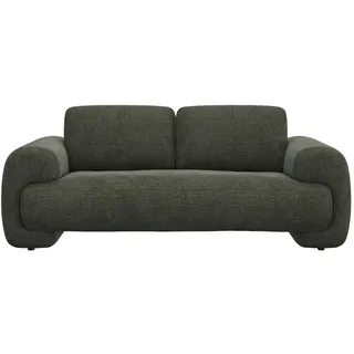flexlux Couch Polyester 2,5-Sitzer Grün