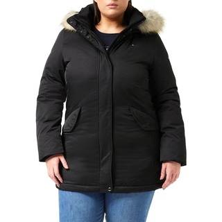 Tommy Hilfiger SORONA PADDED PARKA Parkas Damen, Schwarz (Black), M