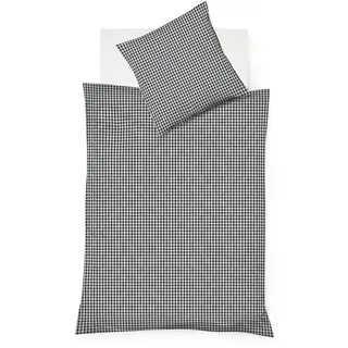 FLEURESSE Rio Gestreift Grau 135 x 200 cm + 80 x 80 cm