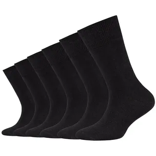 CAMANO Jungen 9300 Socken, Schwarz (Black 0005), 31-34 EU