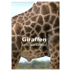 Giraffen - Anmut und Sanftheit (Wandkalender 2024 DIN A3 hoch), CALVENDO Monatskalender
