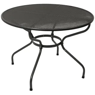 MWH Das Original Verso Gartentisch Ø 105 x 74 cm eisengrau