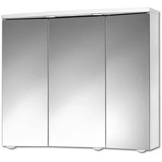 Spiegelschrank JOKEY "Trava", weiß, B:75cm H:65cm T:22cm, MDF, Schränke, Spiegelschrank, 75 x 65 x 22 cm