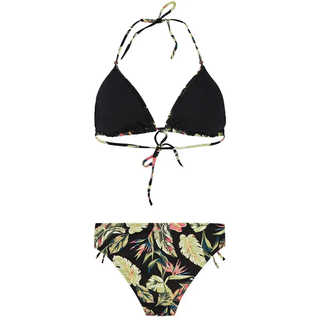 Protest Fluo Triangle Bikini - True Black - M