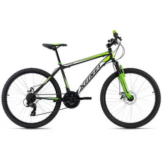KS-Cycling Xtinct 26 Zoll RH 42 cm schwarz/grün