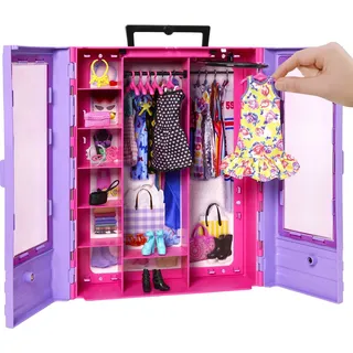 Barbie Fashionistas Kleiderschrank - Rosa