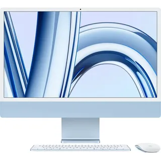 iMac 24" Retina 4,5K Display 2023 M3 8 GB RAM 512 GB SSD 10-Core GPU Blau