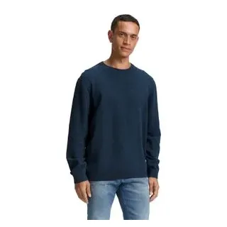 Tom Tailor Strickpullover Blau M