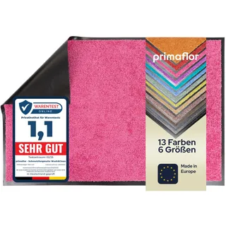 Primaflor Schmutzfangmatte Clean | 120 x 180 cm | Pink | Fußmatte, 9 mm hoch, saugstarke Polyamid Oberfläche, Cfl-s1, Türmatte für Eingang und Flur