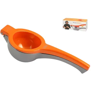 H&H Orangenpresse, Aluminium, Orange/Grau, Alessandro Borghese der Luxus der Einfachheit
