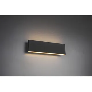 Trio Leuchten LED Wandleuchte Concha anthrazit