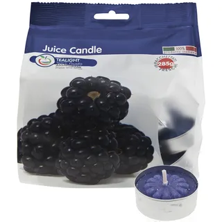 CERERIA DI GIORGIO Saft von Kerze Teelichter duftend Obst, Wachs, Blau, 3.8 x 3.8 x 1.6 cm, 25 Stück