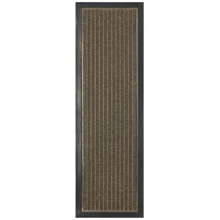 Jute & Co. Dry Passo Fußmatte, Farbe, 100% Polyvinylchlorid, Hellbraun, One Size