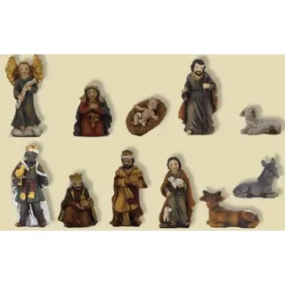 Krippenfiguren Figurensatz, 5 cm, 11 Teile
