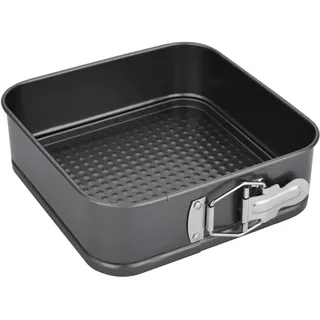 LUPATDY Eckige Springform,Tortenform 8‘’ springform 22 cm Quadratisch,Backform mit Antihaftbeschichtet,Karbonstahl Kuchenform für Backutensilien Set - Küchen zubehör kuchenbackform