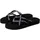 Damen Olowahu Flipflop, Palms Black/White, 39 EU