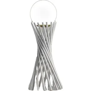 Nachttischlampe, minimalistisches Design, LED-Lichtquelle, 3 Farblichter, weiß