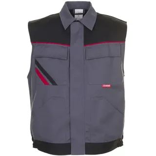 Größe XXL Herren Planam Highline Weste schiefer schwarz rot Modell, 2362060