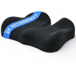Benazcap Ergonomisches Kissen zur Druckentlastung bei langem Sitzen,Schwarz