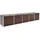 Garten-Hochbeet Stahl 400 x 80 x 45 cm Braun