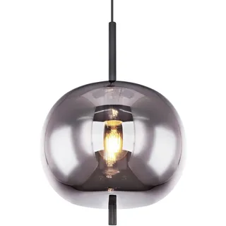 GLOBO Blacky 1-flg. Ø 30 cm rund schwarz