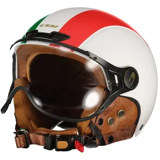 Cgm 801i Ebi Italia Stadthelm - White / Green / Red - L