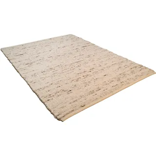 THEKO Allgäu Super Wollteppich 70 x 240 cm Beige