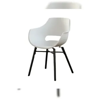 KAWOLA Stuhl Zaja Kunststoff Weiß