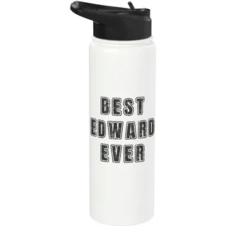 Die beliebtesten Geburtsnamen von Edward aller Zeiten, personalisiert für Edward Stainless Steel Insulated Water Bottle