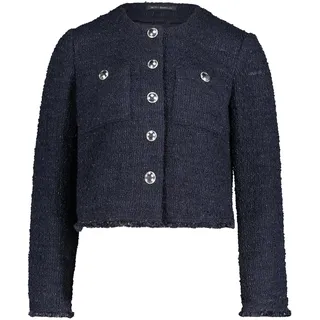 Betty Barclay Damen Blazer-Jacke Langarm 36, dunkelblau