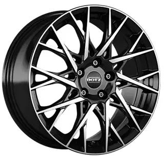 DOTZ Fuji dark 7 5x18 5x108 ET48 MB70 1