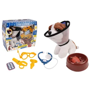 CLEMENT CLEMENTINE - Tierarzt-Set - Rollenspiel - 055881 - Mehrfarbig - Kunststoff - Tierarzt - Kinder Spielzeug - Beruf - Verkleidung - 30 cm x 25 cm - Ab 3 Jahren