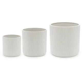 Amazon Basics Rund 15,2 x 20,3 x 25,4 cm Weiß