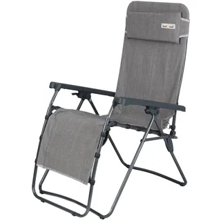 bel-sol belsol Emilia Relaxsessel verstell- / Relaxliege "Malia",hellgrau,