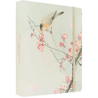 Kokonote Kalender 2026 Buchkalender Terminplaner 2026 Planer Ohara Koson - Jahreskalender Wochenplaner Schulplaner 2026 Ringbuch - Aesthetic School Stuff Rosa