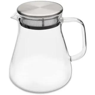 Weis Karl Weis Teekanne aus Borosilikatglas mit Filter im Deckel, 800 ml, 17036
