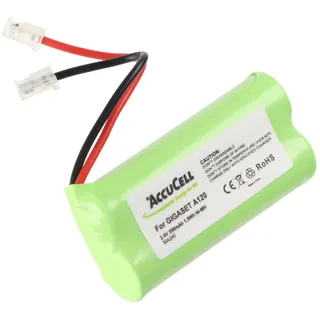 AccuCell Siemens Gigaset Ersatzakku 650 mAh, 2.4V