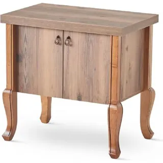 Schreibtisch Bürotisch Sideboard Kommode Büroeinrichtung Klassisch Braun - Braun