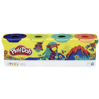 Hasbro Play-Doh Knete WILD 4 Farben je 112,0 g