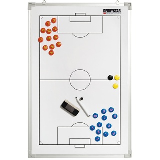 derbystar Taktiktafel Aluminium Fussball, 45 x 30 cm,