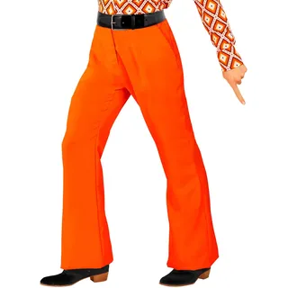 w widmann milano party fashion 70er Jahre Herrenhose orange XXL