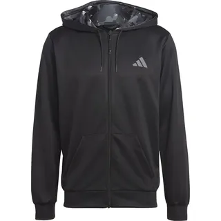 adidas Tr-Es+ Bl Fz Jacke Herren schwarz M - Schwarz