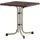 Klapptisch 70 x 70 x 72 cm champagner/schieferdekor mocca