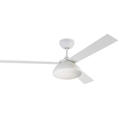 Bild von Rodas 132 cm LED Deckenventilator weiß