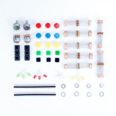 LAOMAO Elektronik Bausatz Kit/Set für ARDUINO Bauteile Widerstände Schaltknopf
